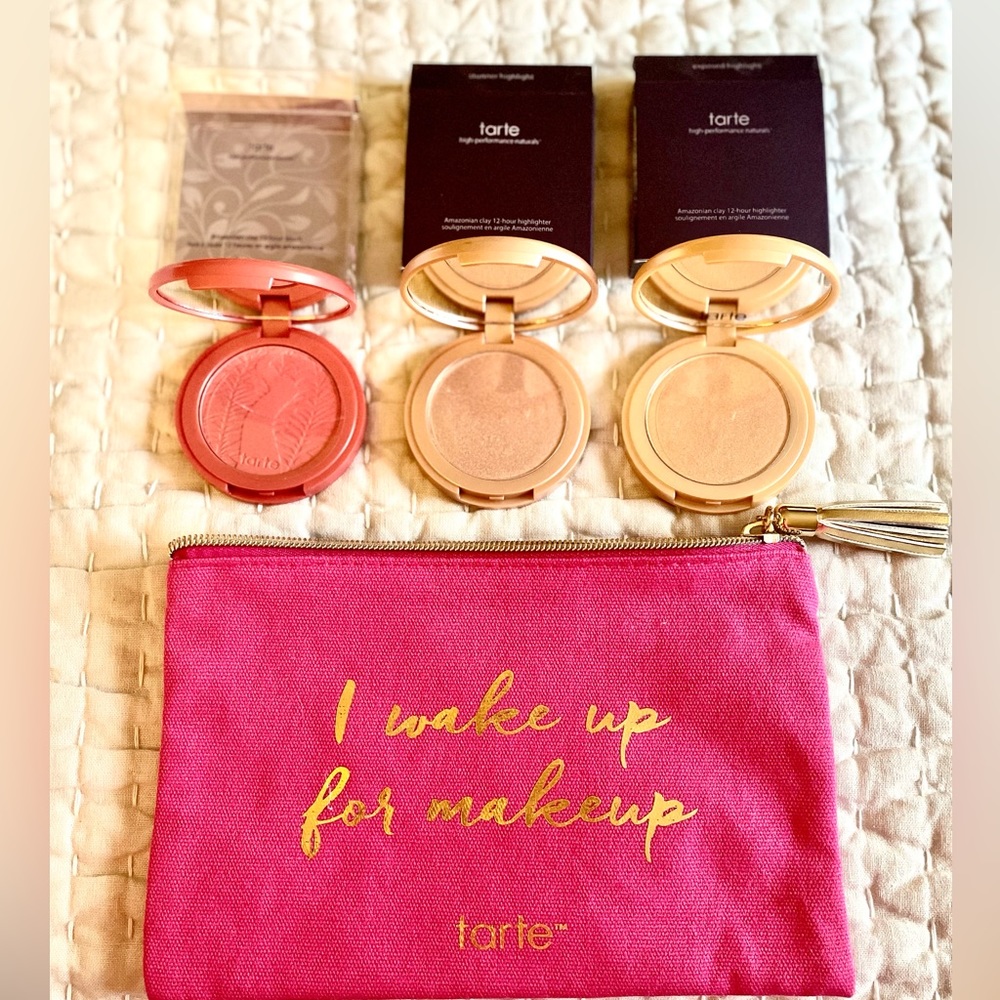 Tarte full size blush and highlight set